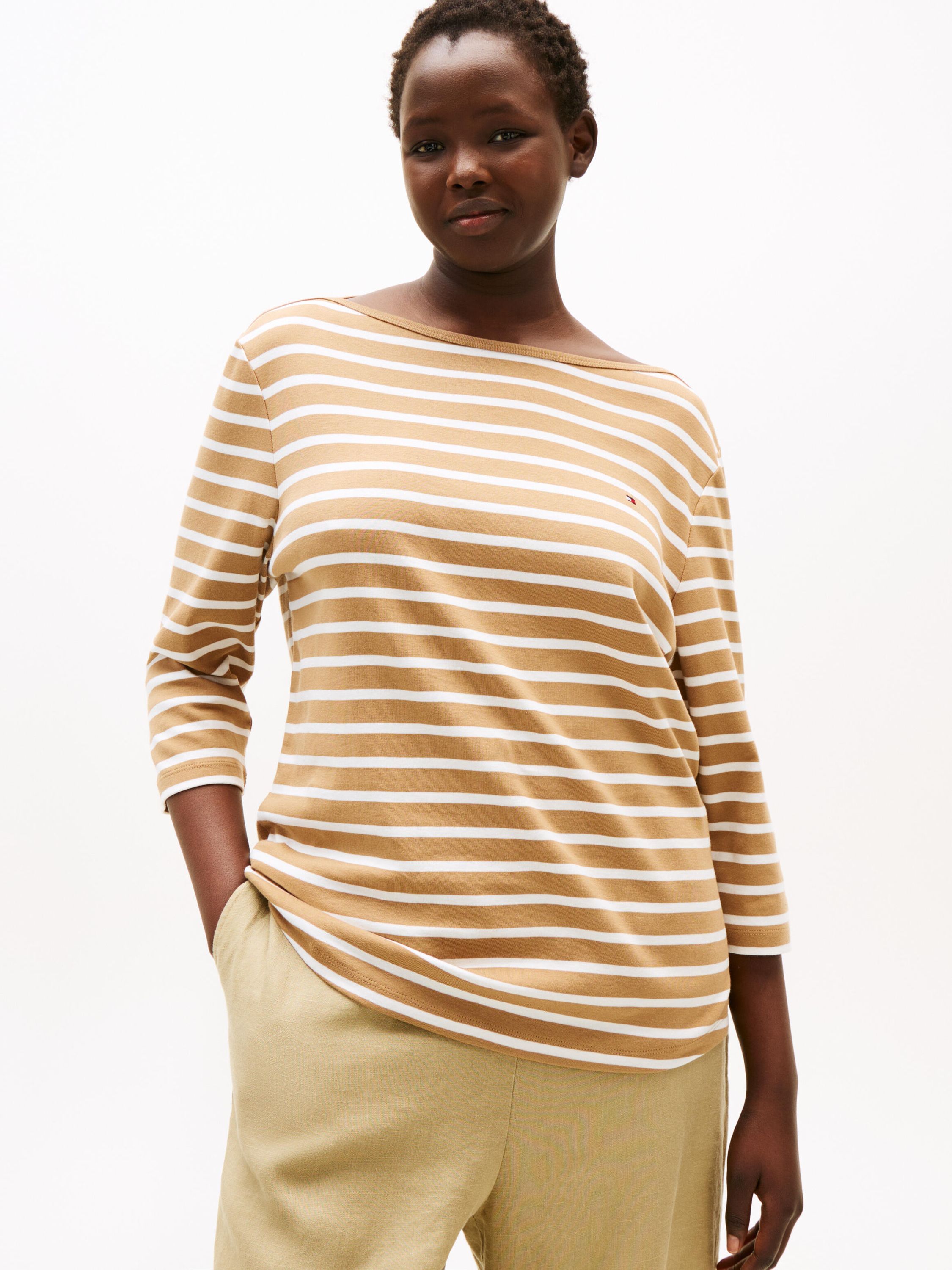 Langarmshirt - 0BN-BROWN - Braun