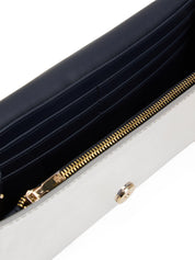 Schultertasche ICON FLAP - PE6-GREY - Silber