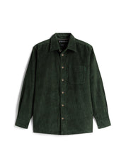 Cordovershirt aus Baumwolle - 0H9-GREEN - Grün