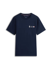 T-Shirt aus Baumwolle - DW5-BLUE - Blau