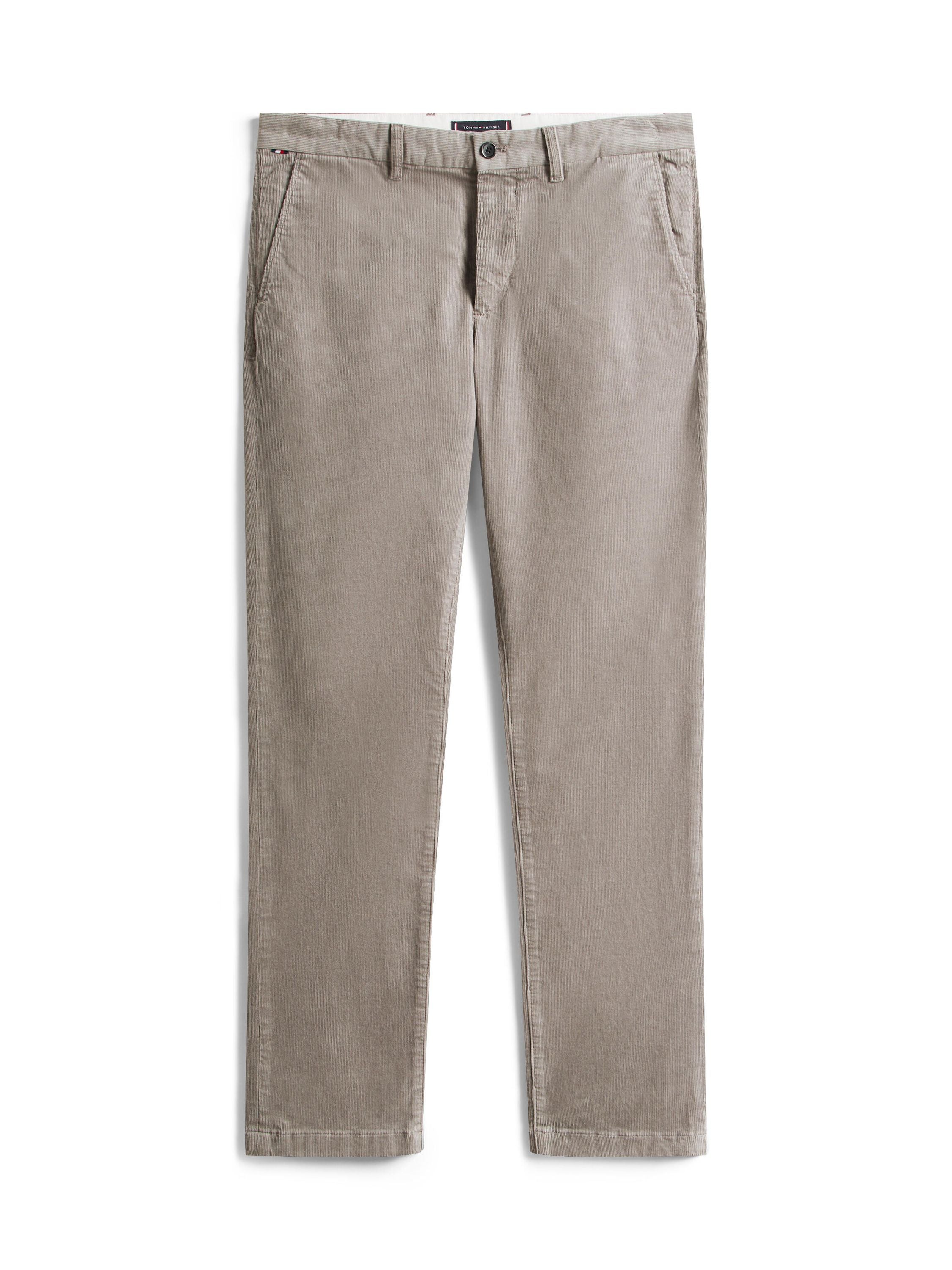 Cordhose DENTON Straight Leg - PR2-GREY - Grau