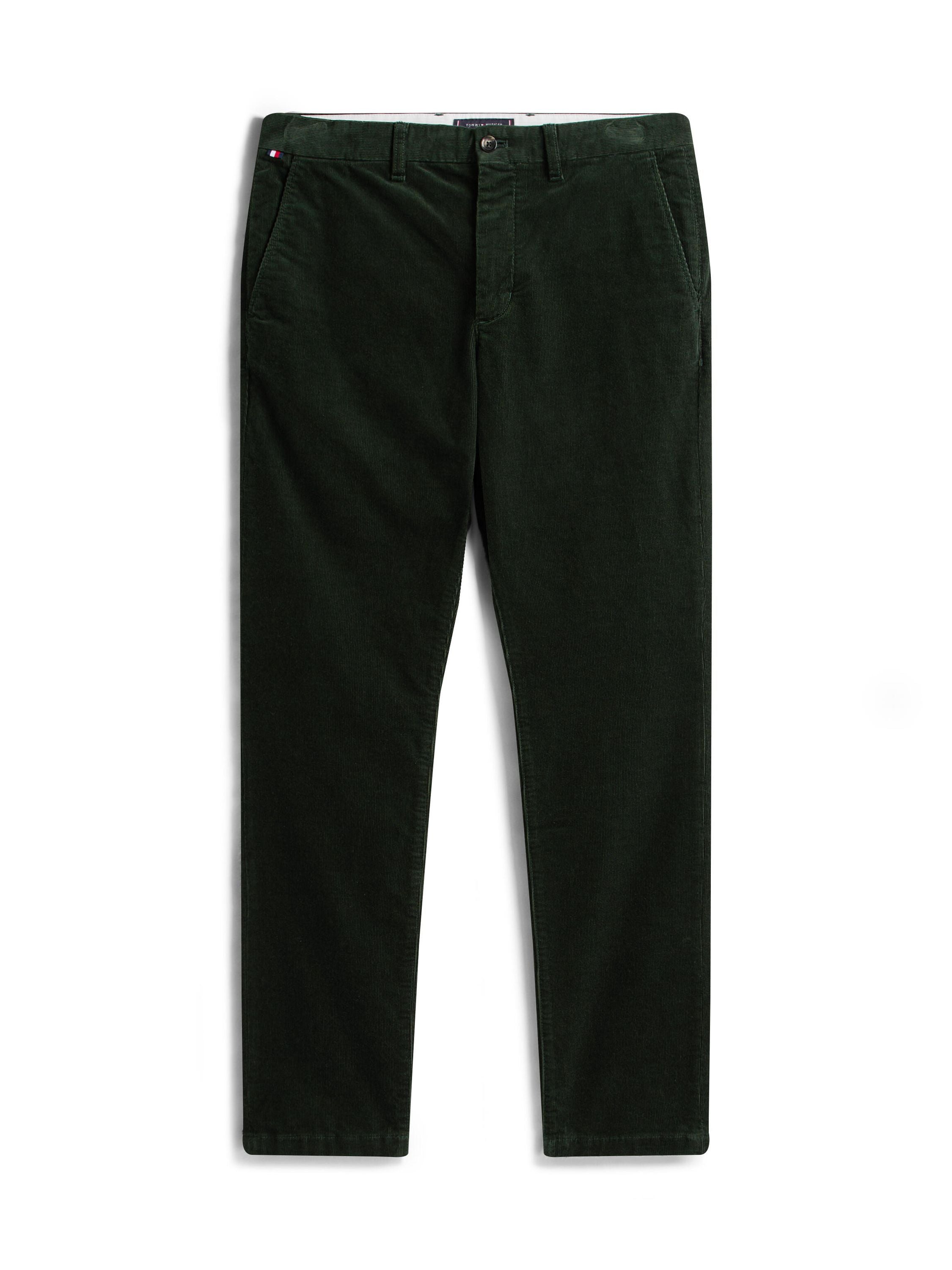 Cordhose DENTON Straight Leg - 0H9-GREEN - Grün