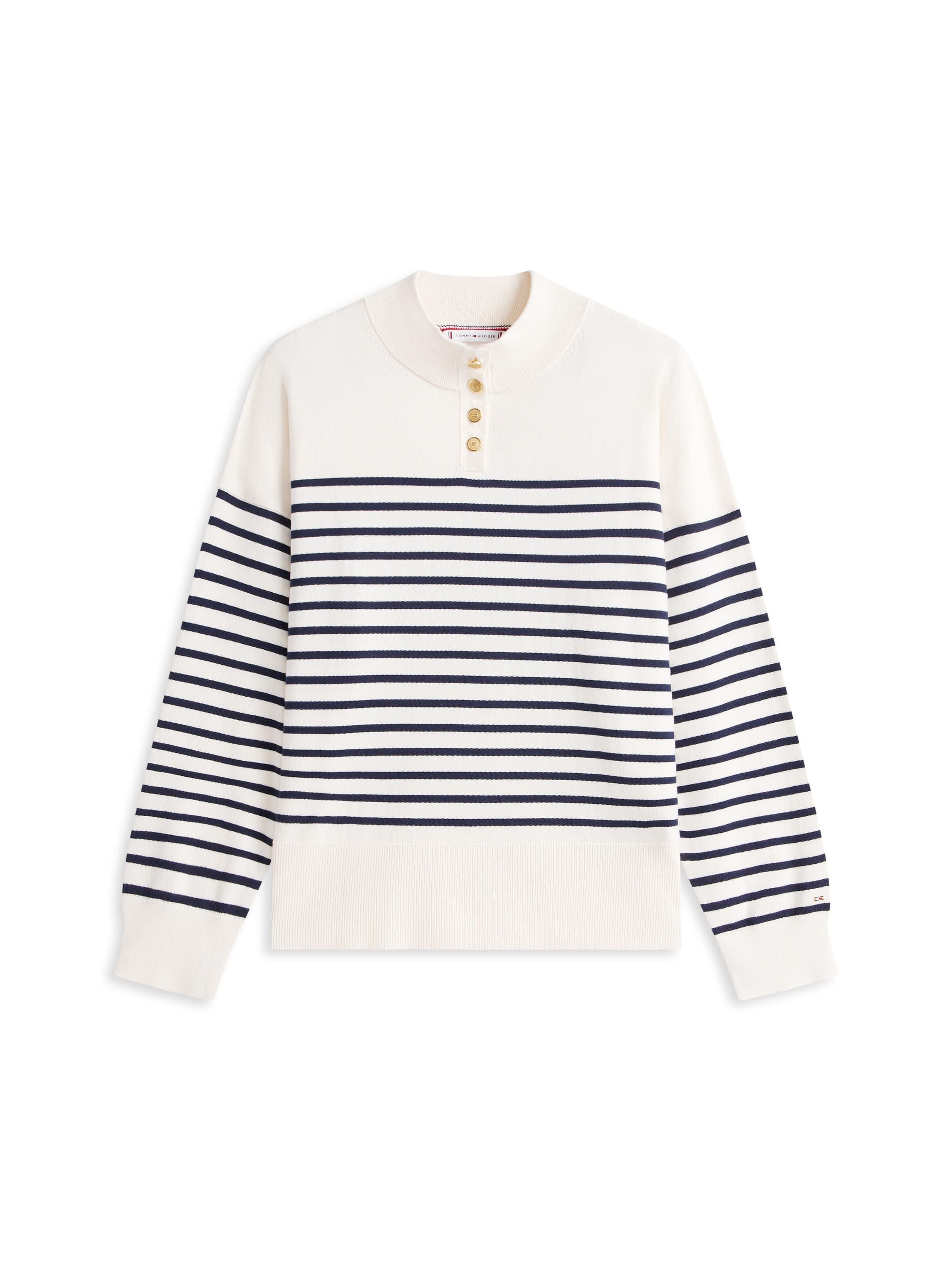 Pulover - 0X2-BLUE - Blau | Weiß