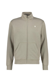 Sweatshirtjacke aus Baumwollmix - G106-elephant skin - Grau