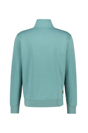 Sweatshirtjacke aus Baumwollmix - H868-mineral blue - Blau