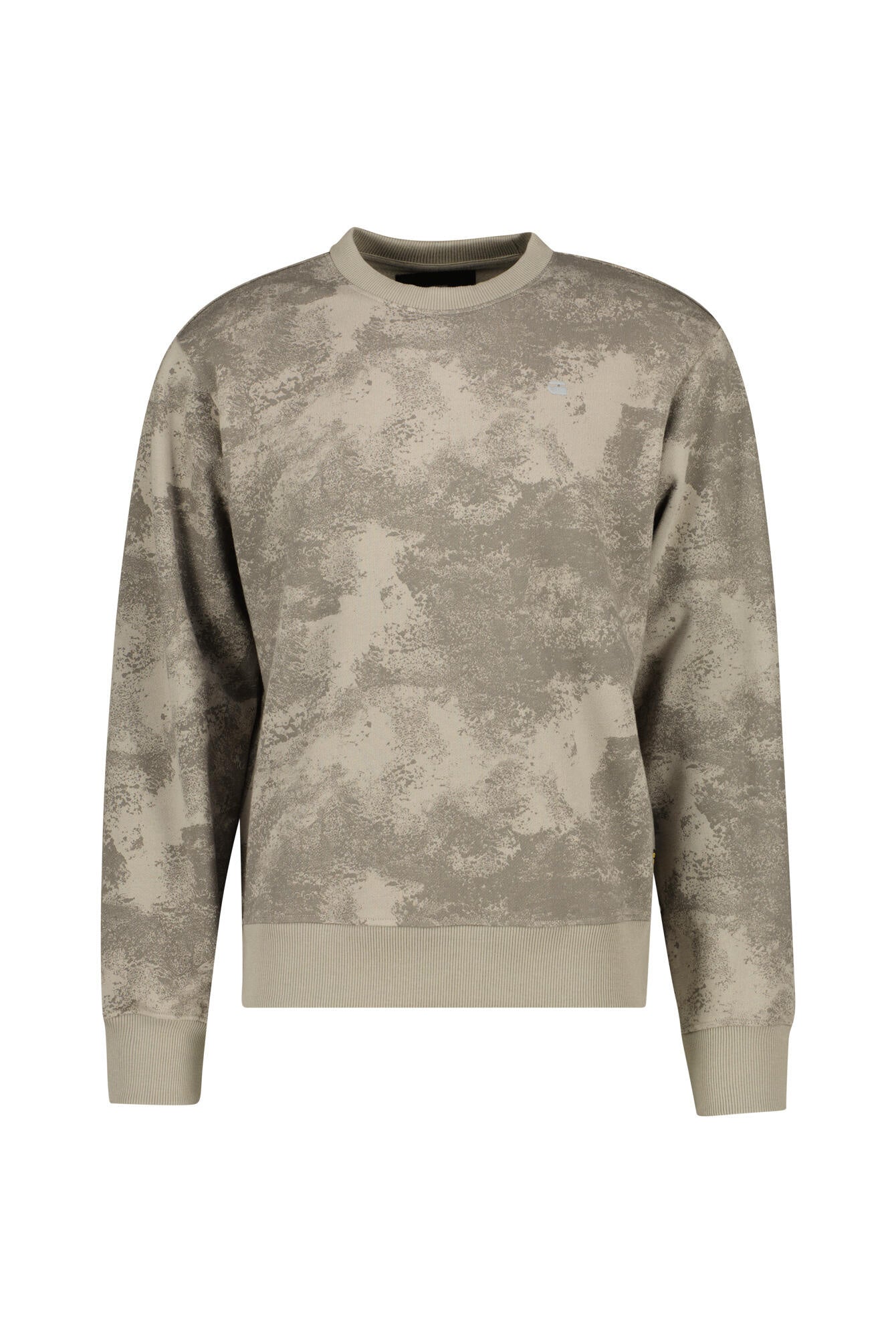Sweatshirt aus Baumwolle - J183-elephant skin archival te - Braun