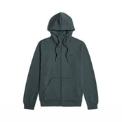 Sweatshirtjacke aus Baumwollmix - 863-fantem blue - Blau