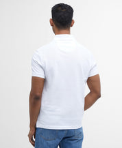 Poloshirt TARTAN PIQUE - WH11-White/D - Weiß