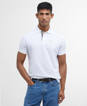 Poloshirt TARTAN PIQUE - WH11-White/D - Weiß