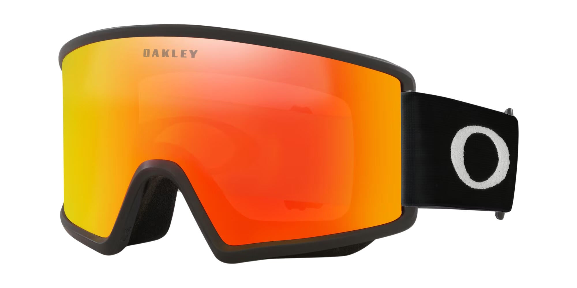 Skibrille TARGET LINE M - 712126-BLACK/FIRE IRIDIUM - Orange