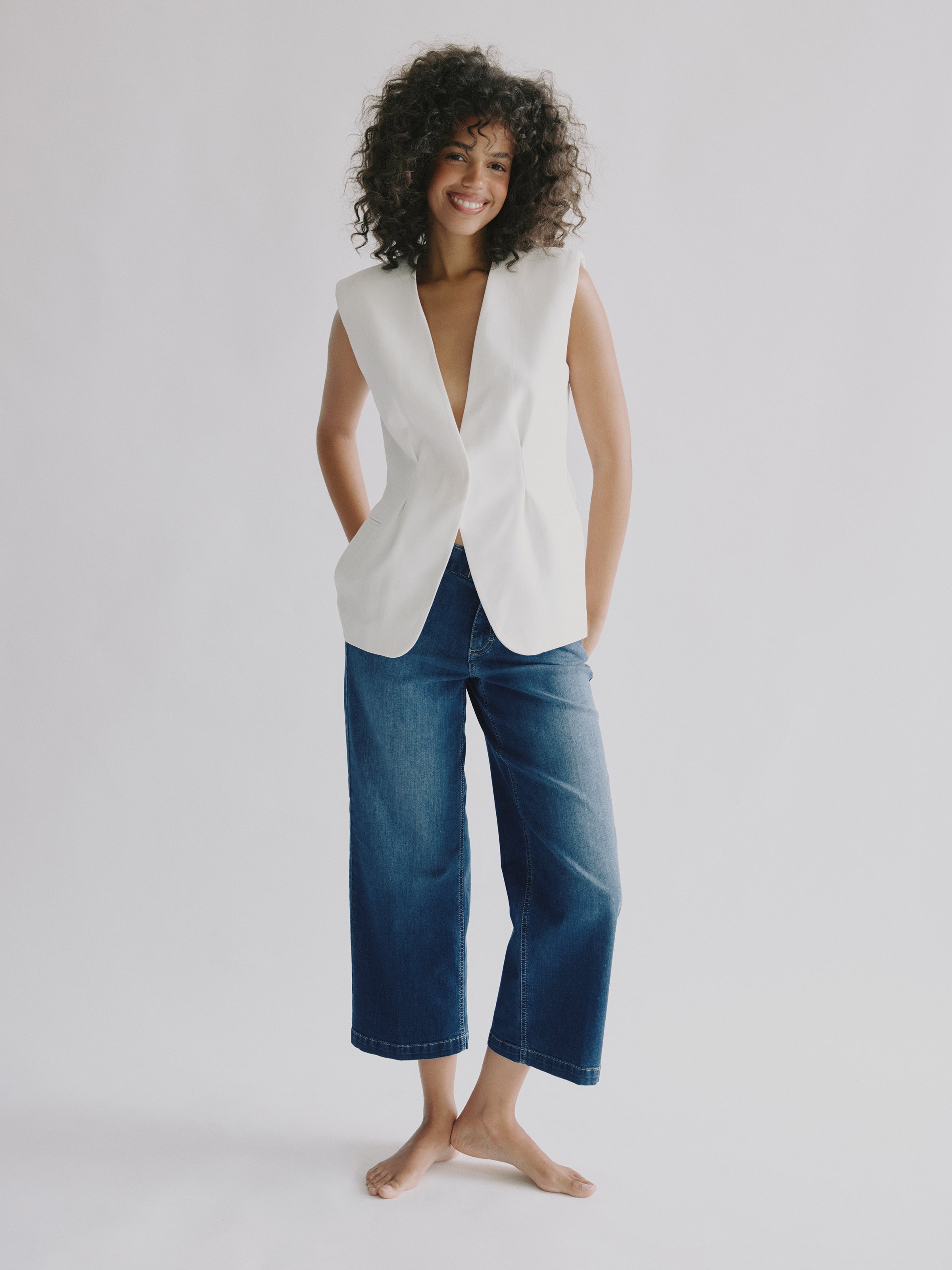Culotte Jeans