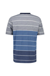 Org Kashima Shirt 1/2 Arm, dunkelblau