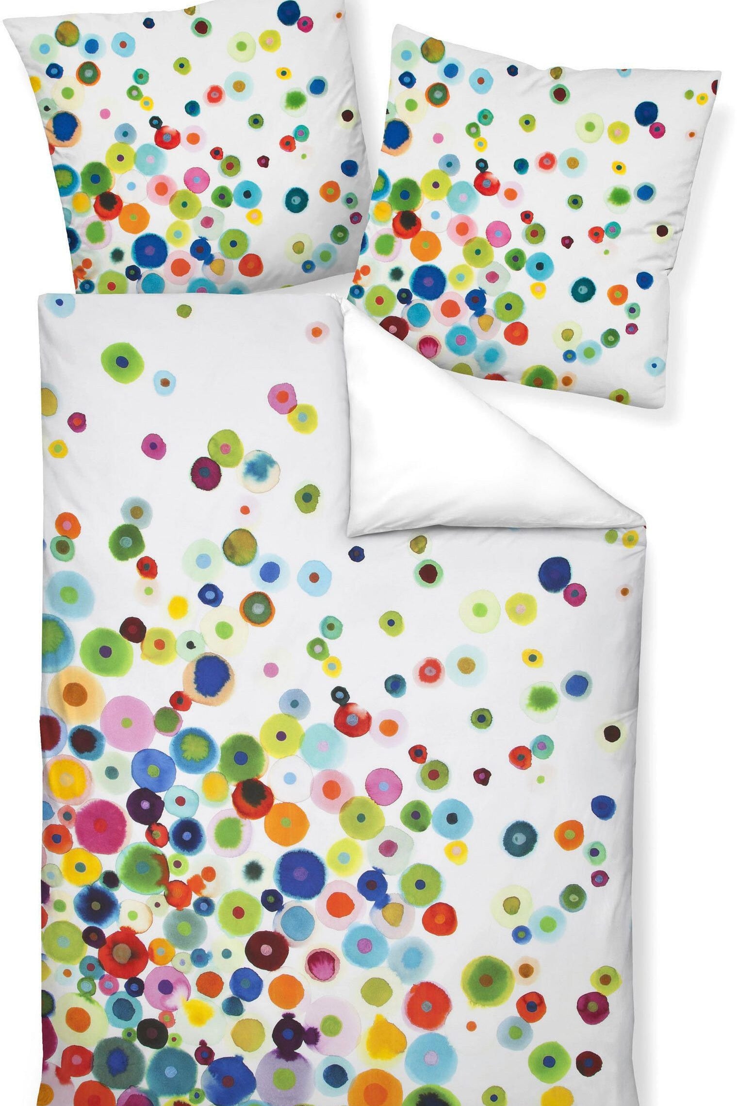 Bettwäsche MODERN ART aus Mako-Satin