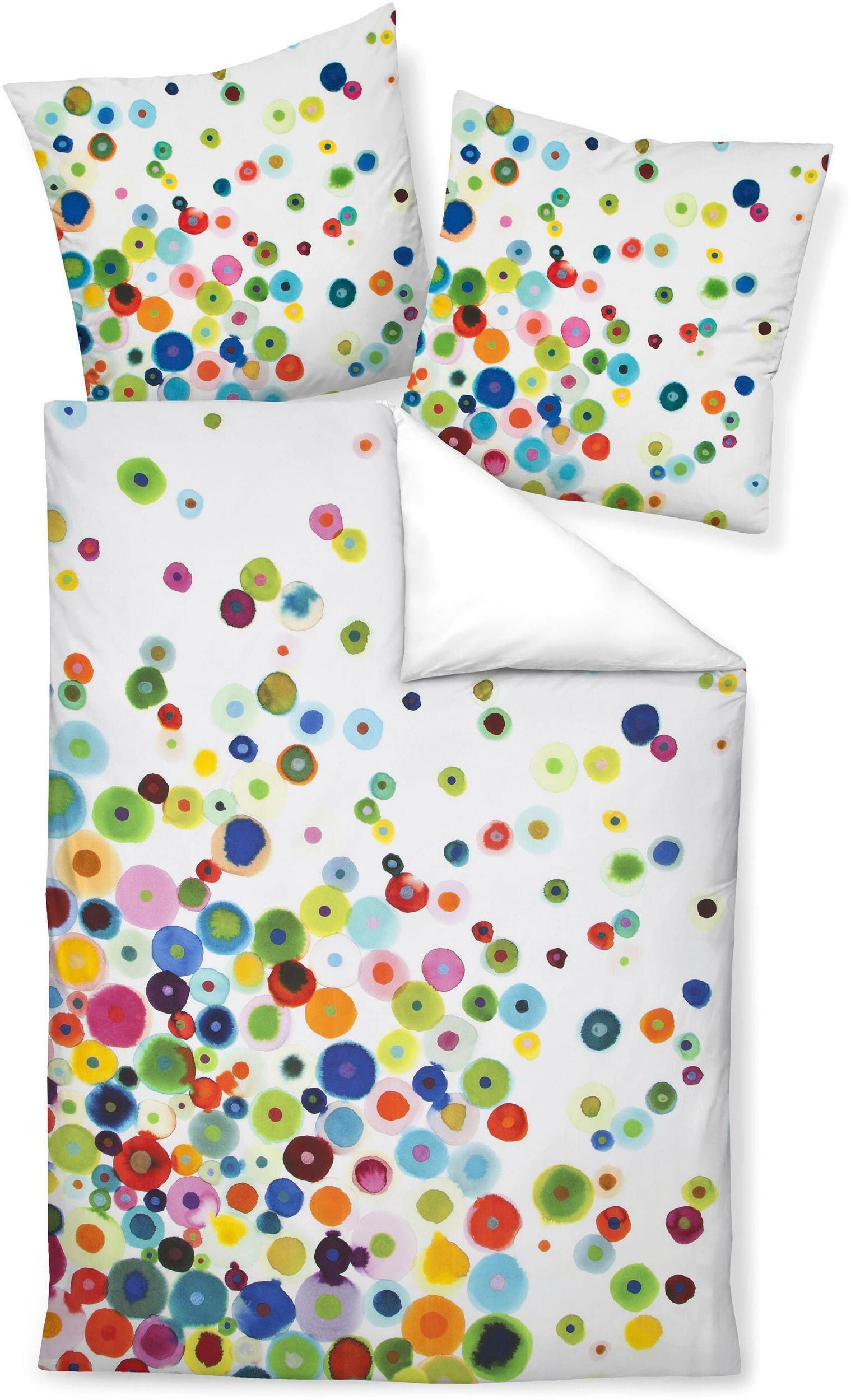 Bettwäsche MODERN ART aus Mako-Satin