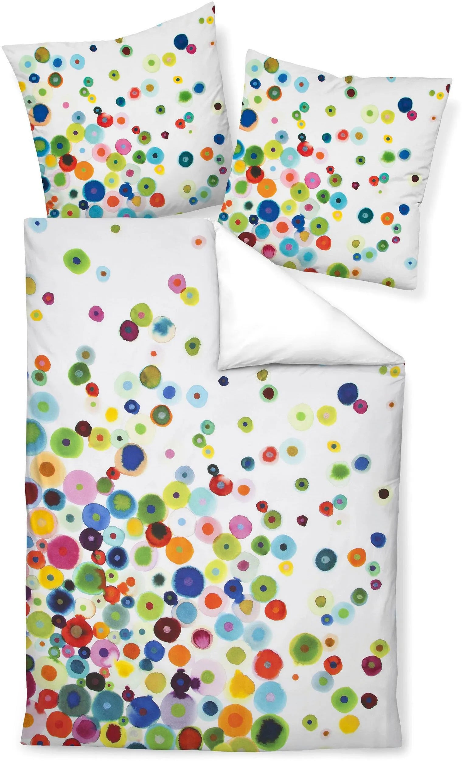 Bettwäsche MODERN ART aus Mako-Satin
