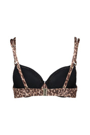 Bikini-Top in Leoprint