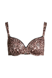 Bikini-Top in Leoprint
