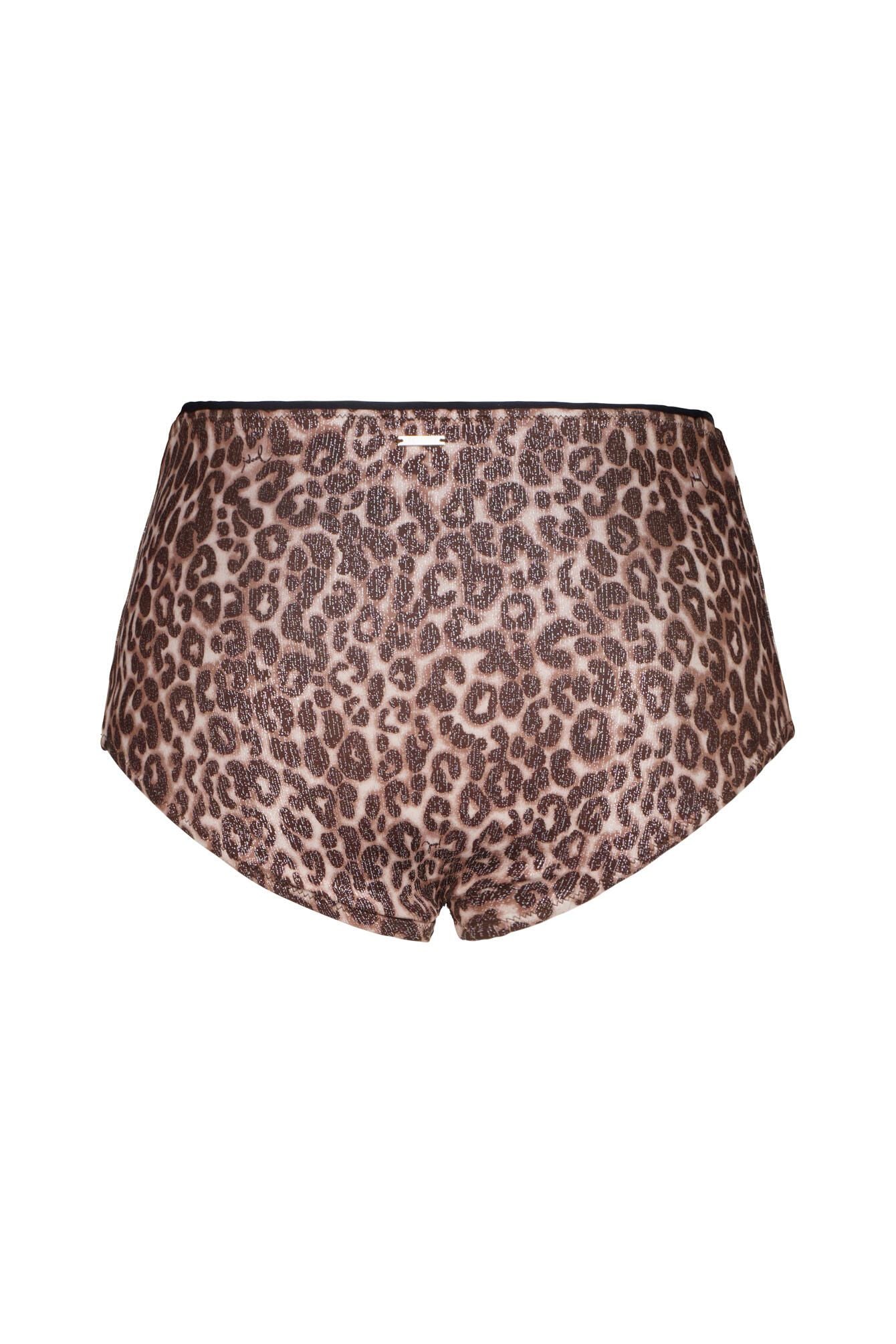 Bikini-Hose mit Leoprint