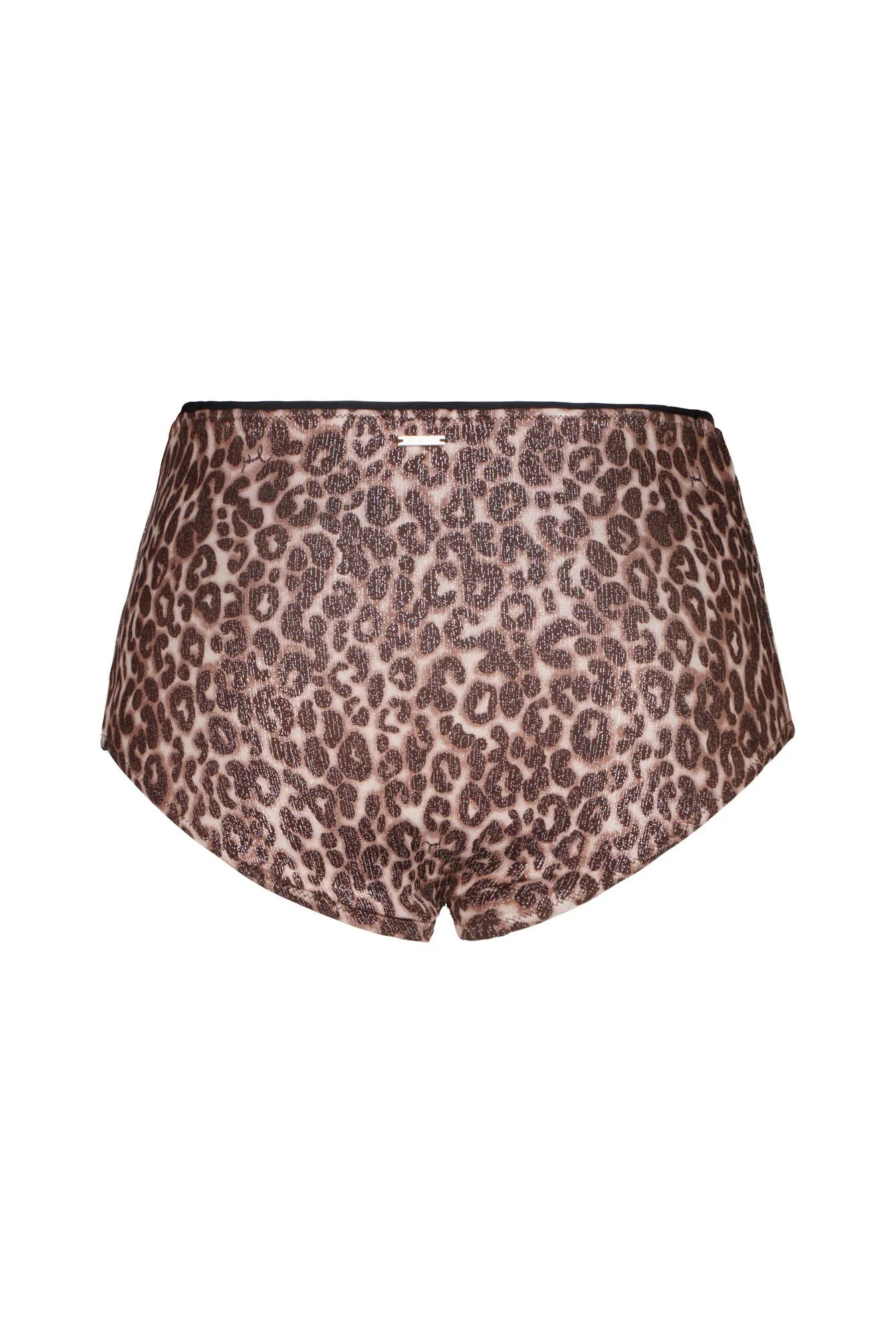 Bikini-Hose mit Leoprint
