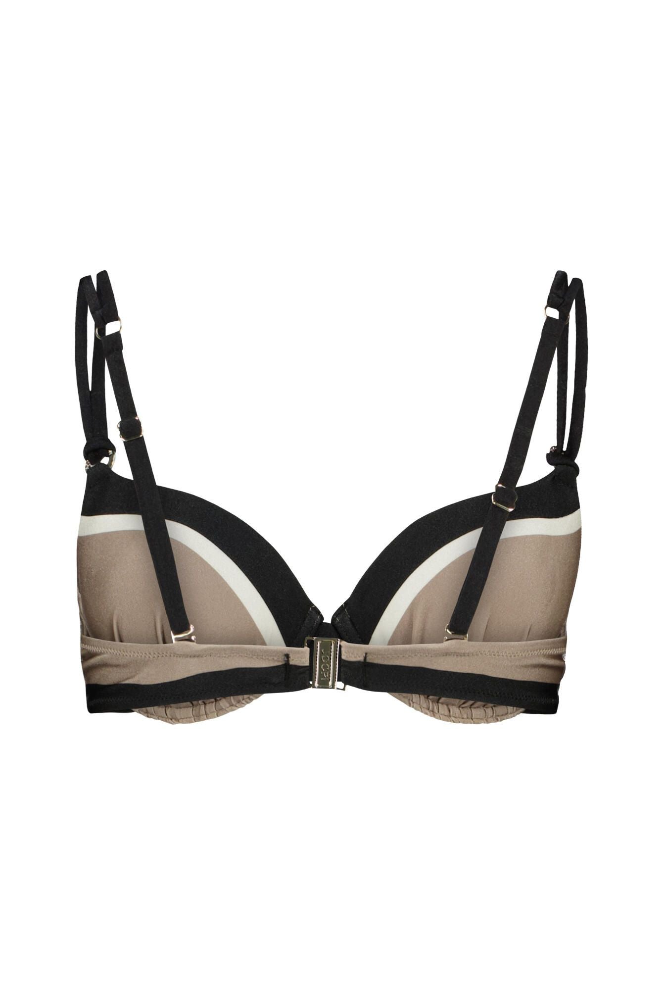 Bikini-Top in Blockfarben