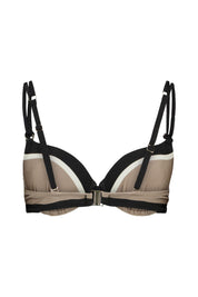 Bikini-Top in Blockfarben