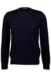 PULLOVER RUNDHALS 1/1 ARM, NAVY