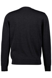 PULLOVER RUNDHALS 1/1 ARM, ANTHRAZIT