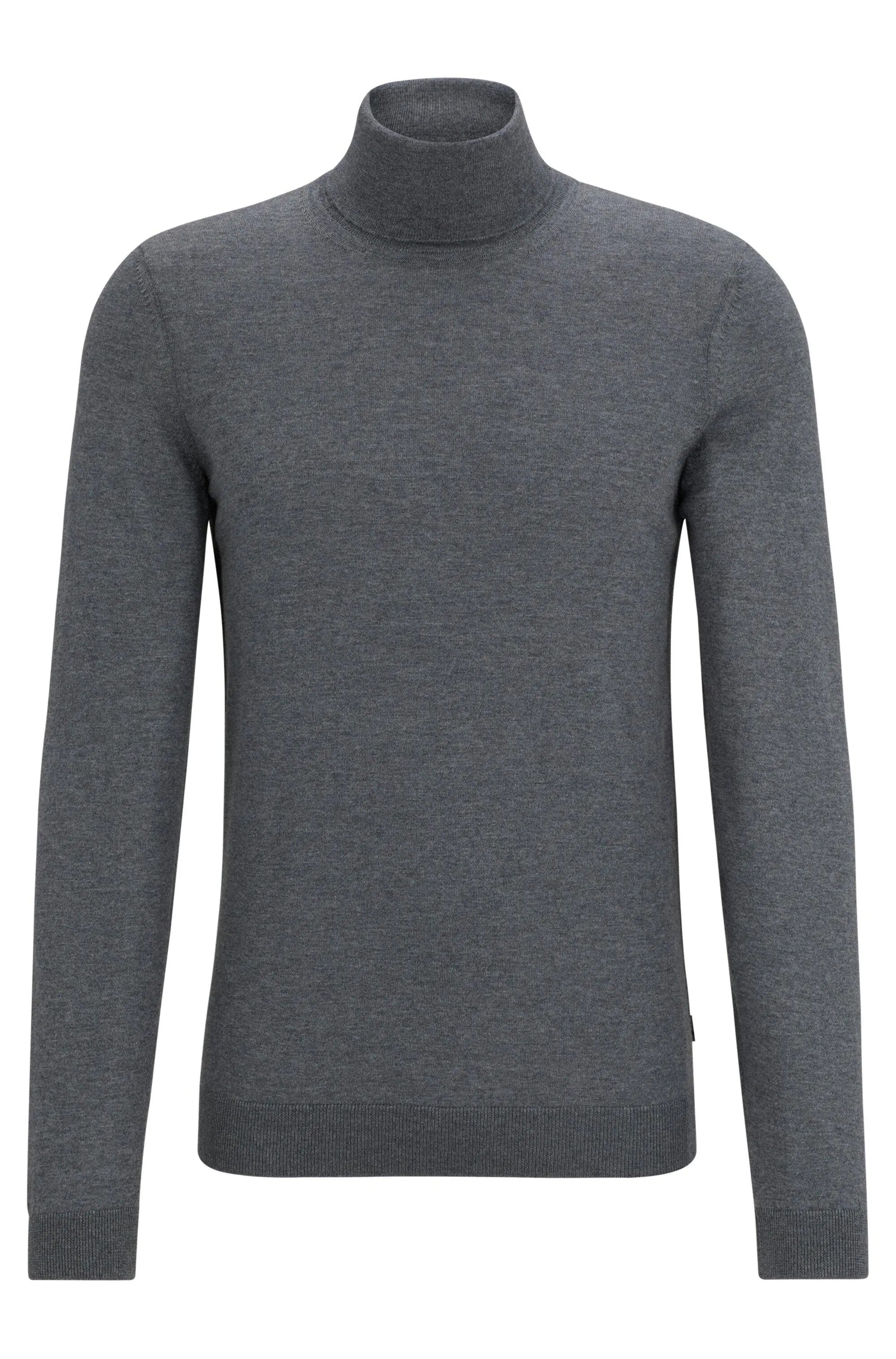Strickpullover mit Rollkragen