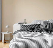 Bettwäsche LINED aus Mako-Satin