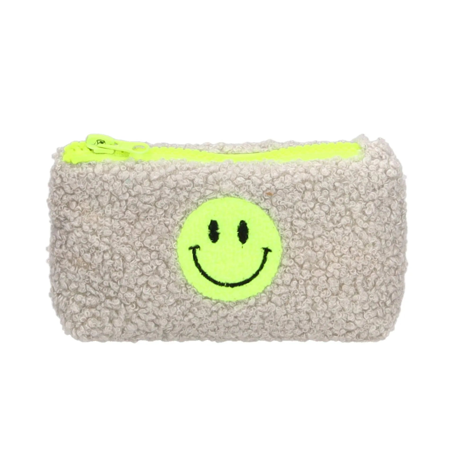 Kosmetiktasche SMILE aus Teddy