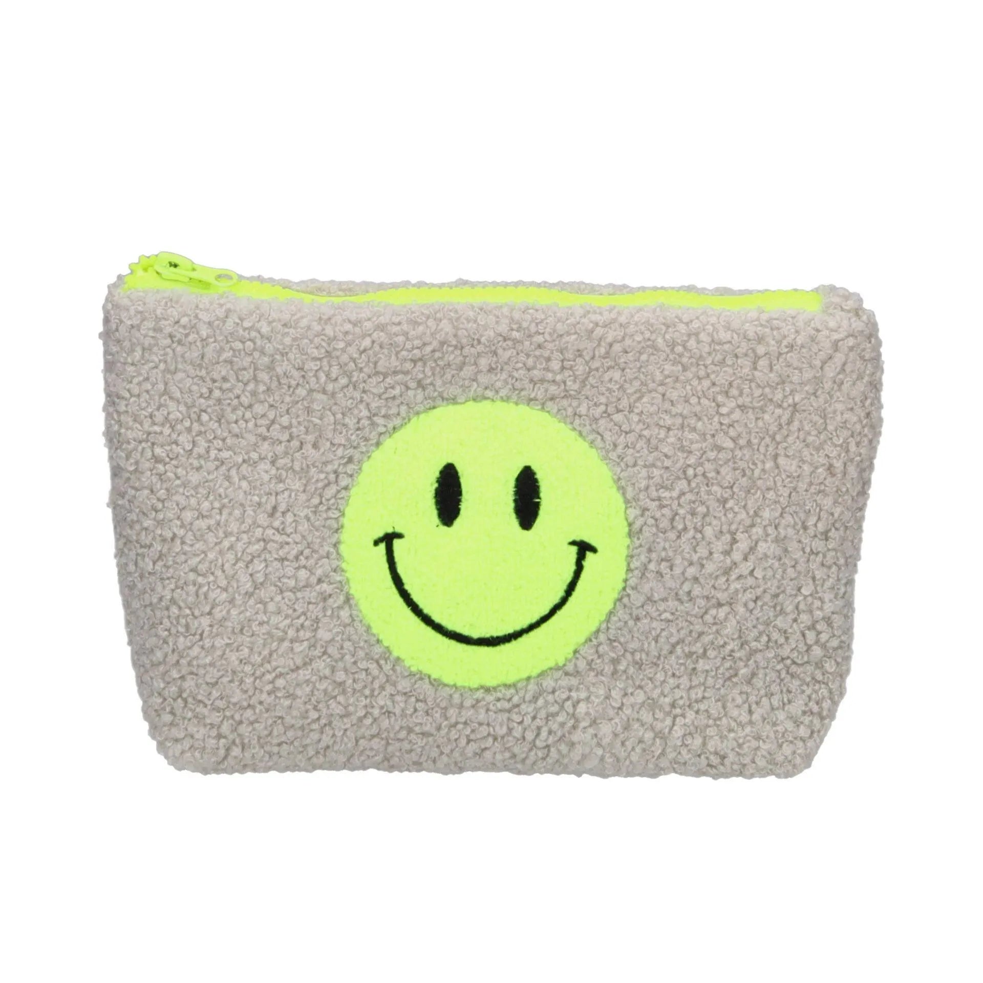 Kosmetiktasche SMILE aus Teddy