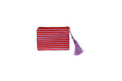 Kosmetiktasche mit Perlen LIPS