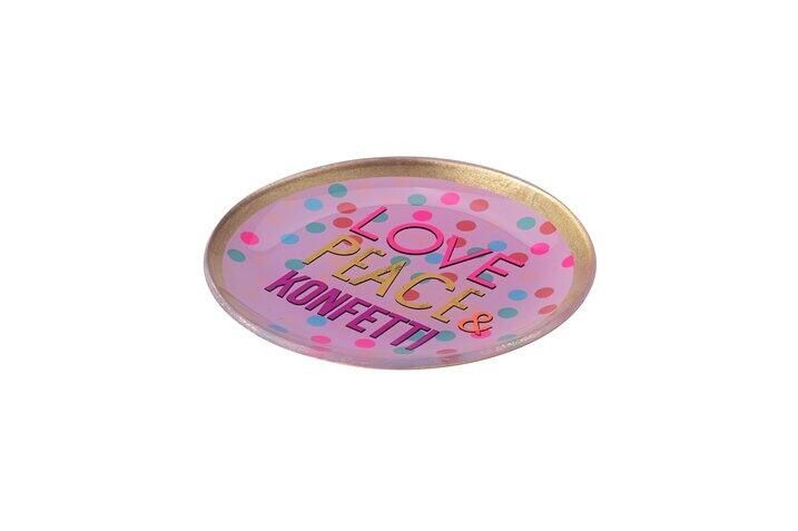 Glasteller LOVE PLATES M