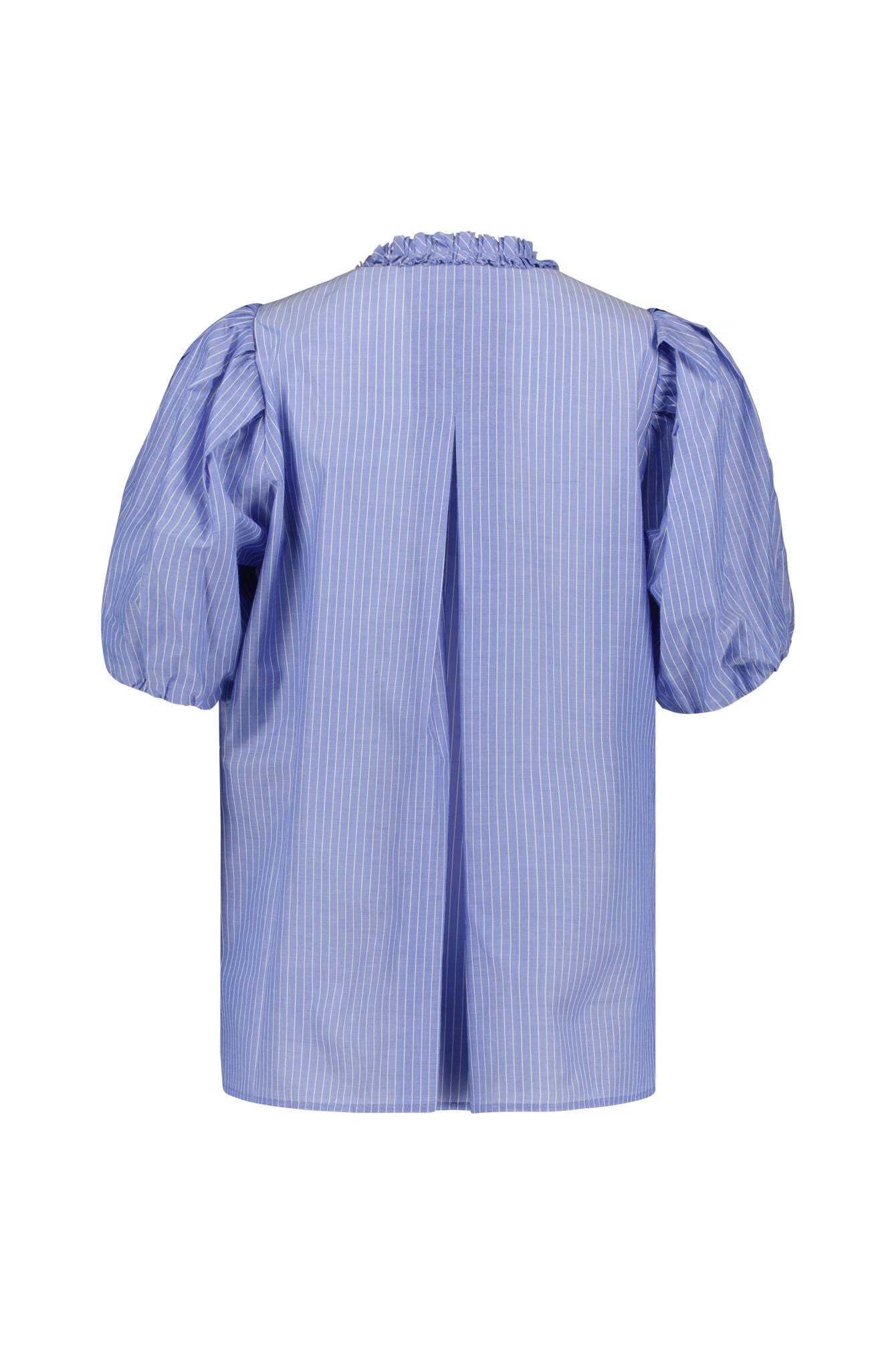 Rüschenbluse TEONA aus Seidenmix