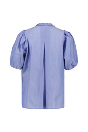 Rüschenbluse TEONA aus Seidenmix
