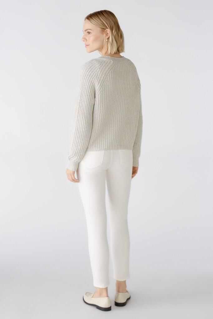 Strickjacke aus Baumwollmischung