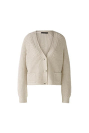 Strickjacke aus Baumwollmischung