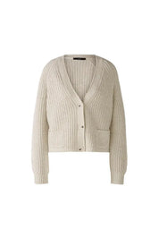 Strickjacke aus Baumwollmischung