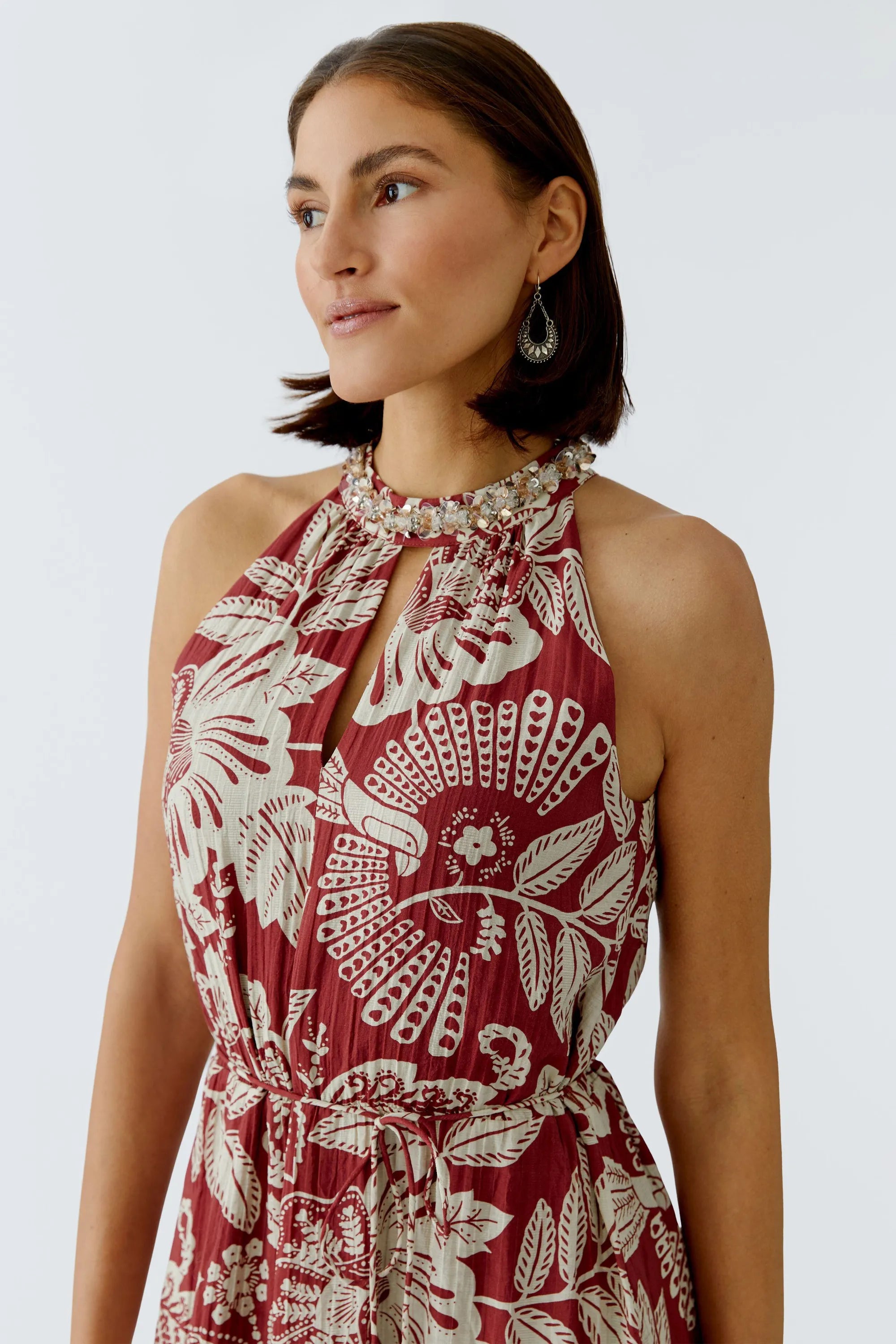 Freizeitkleid Midi aus Viskosemix