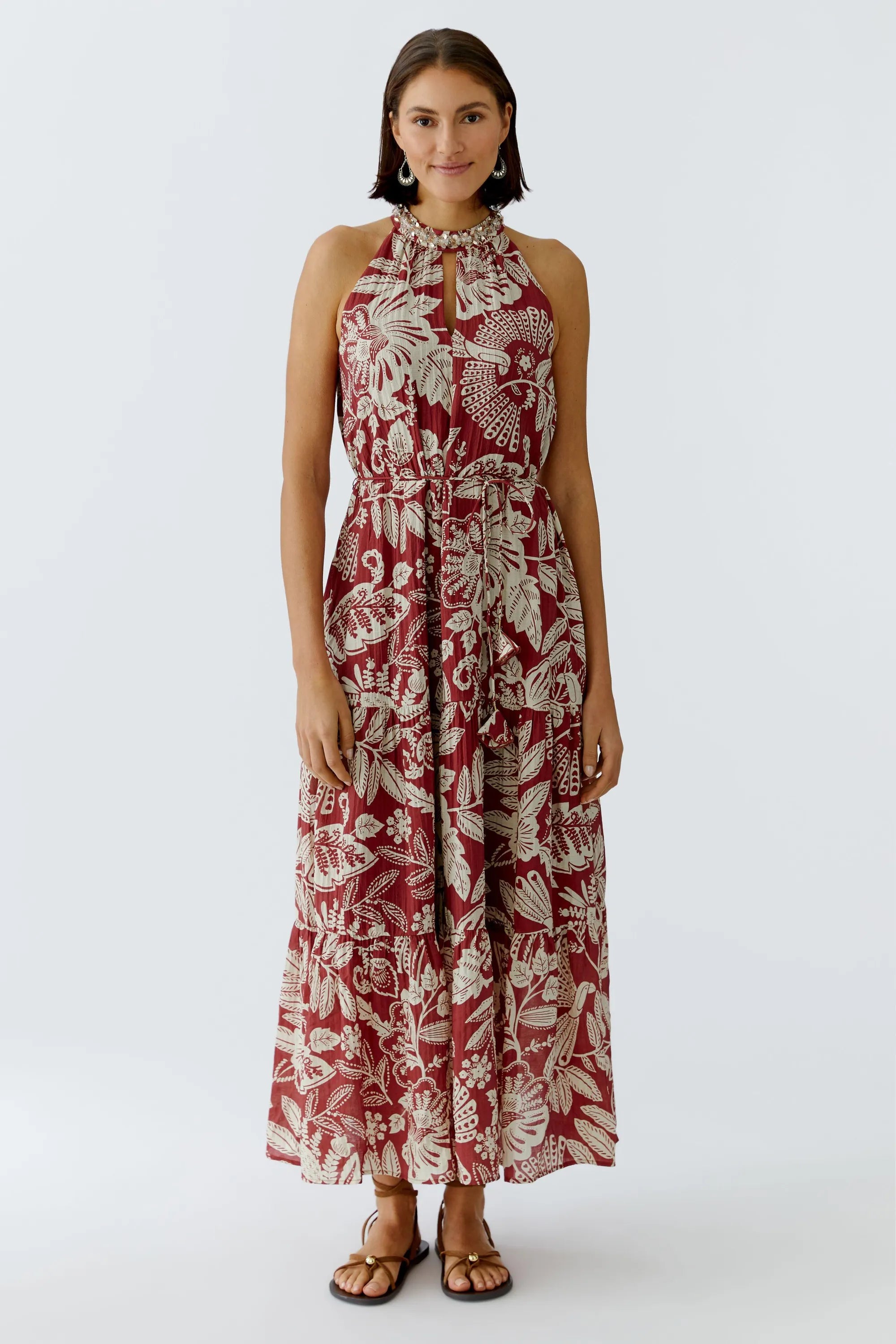 Freizeitkleid Midi aus Viskosemix