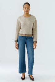Strickpullover aus Wollmix