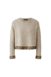 Strickpullover aus Wollmix