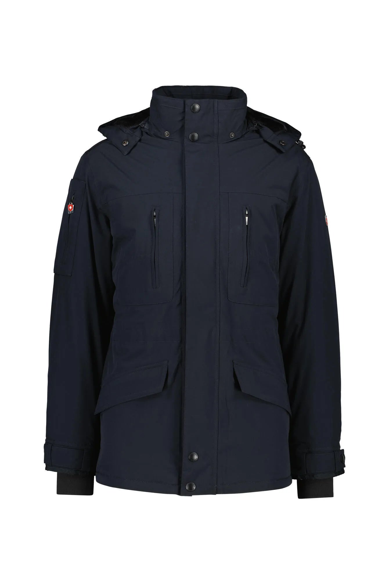 Funktionsjacke mit Kapuze