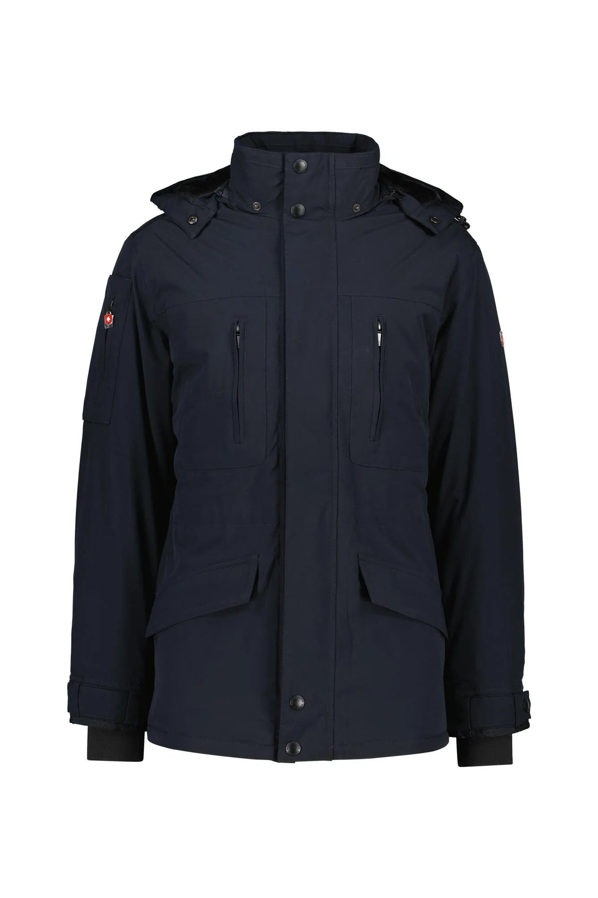 Funktionsjacke mit Kapuze
