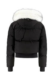 Steppjacke HONEY mit Kunstfell-Kragen