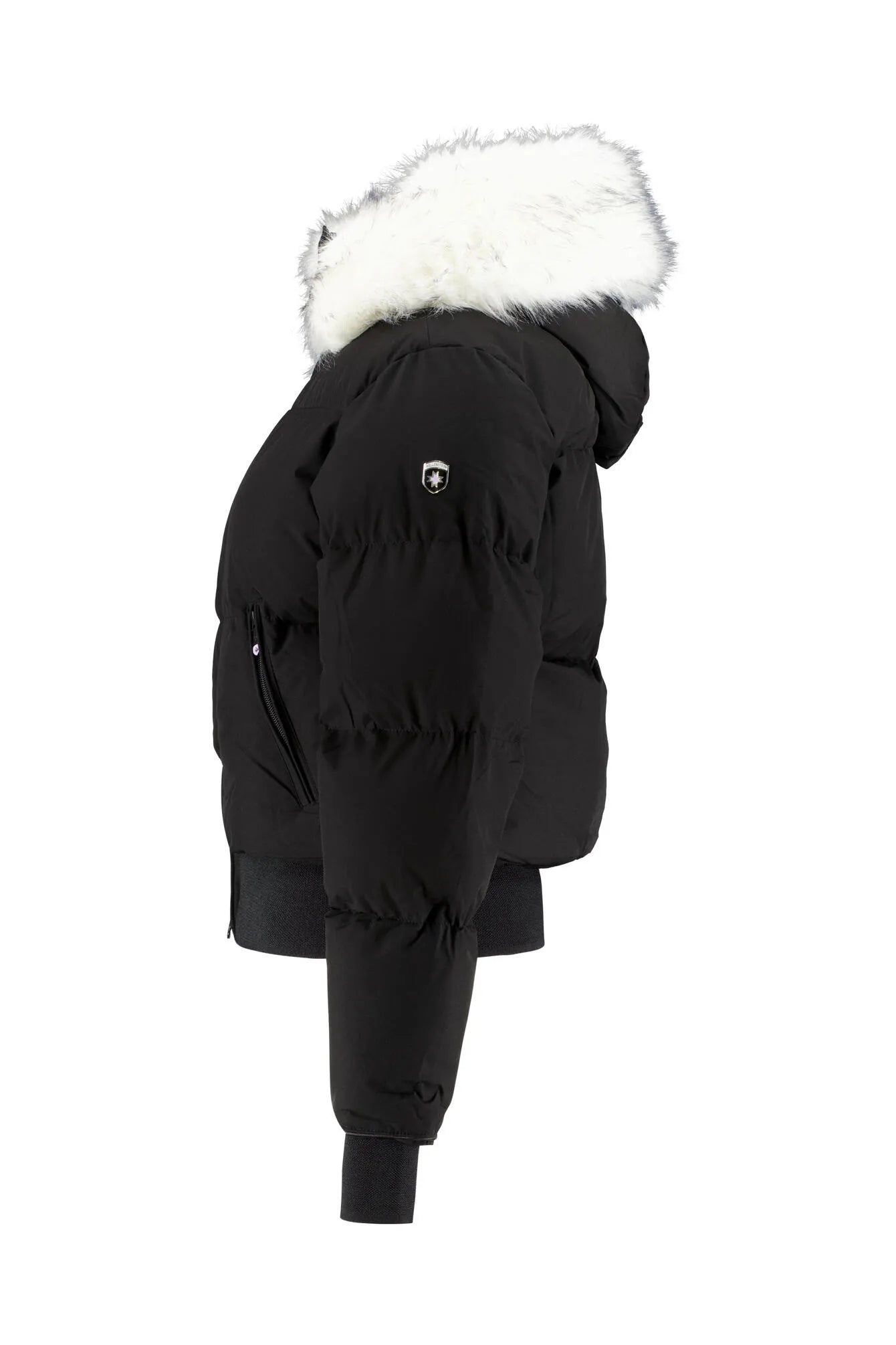 Steppjacke HONEY mit Kunstfell-Kragen