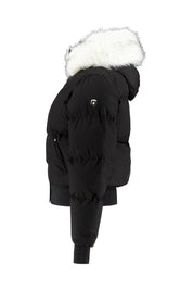 Steppjacke HONEY mit Kunstfell-Kragen