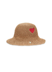 Bucket Hat aus Stroh