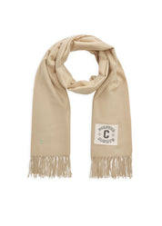 Schal mit Codello-Patch und Fransen