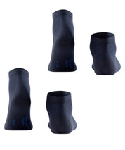 2er-Pack Sneakersocken aus Baumwolle